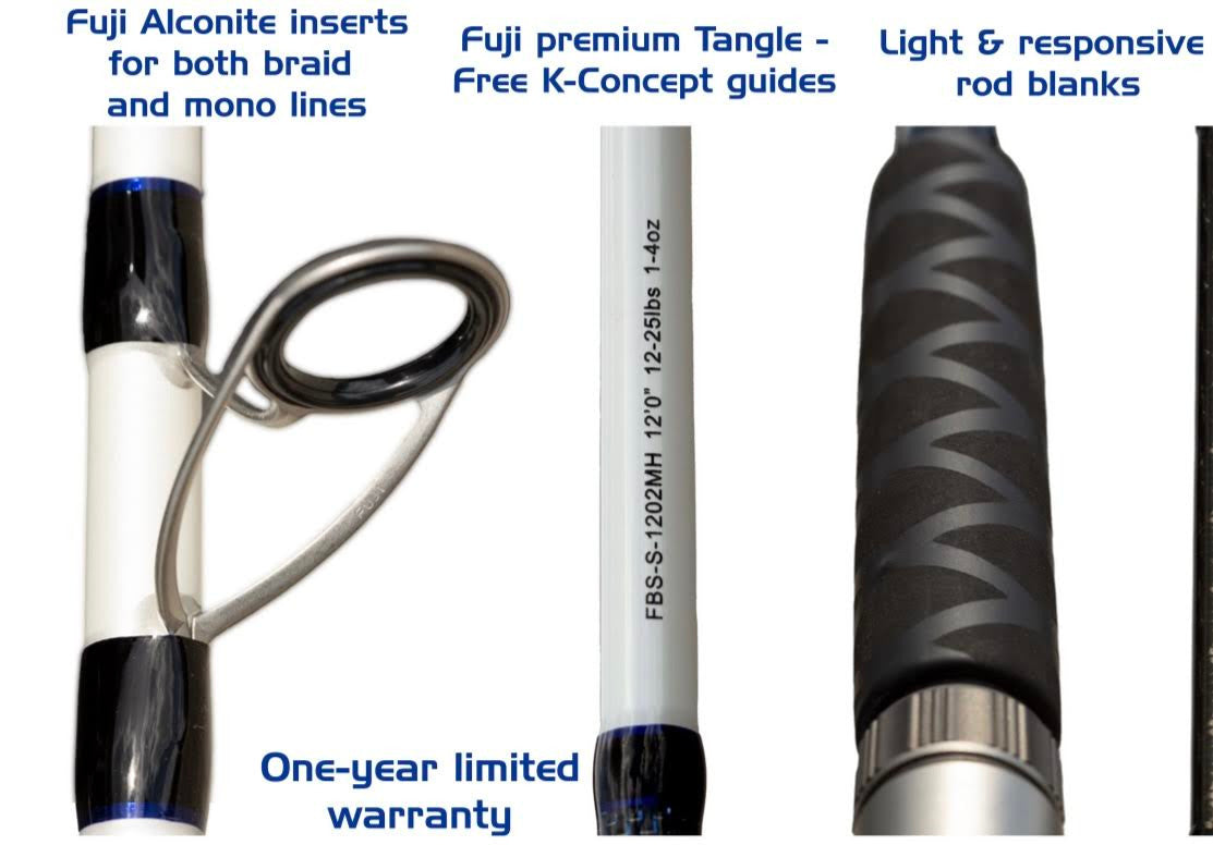 Fishbites® Signature Series Surf Rods