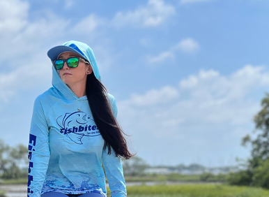 Fishbites® Womens Performance Hoodie