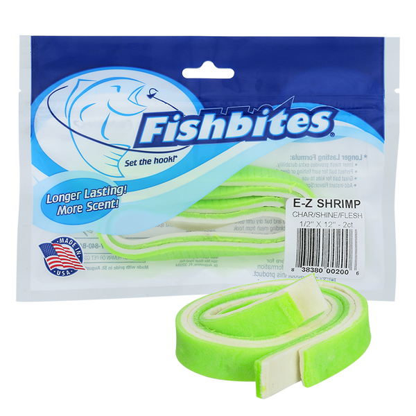 Fishbites E-Z Shrimp Chartreuse