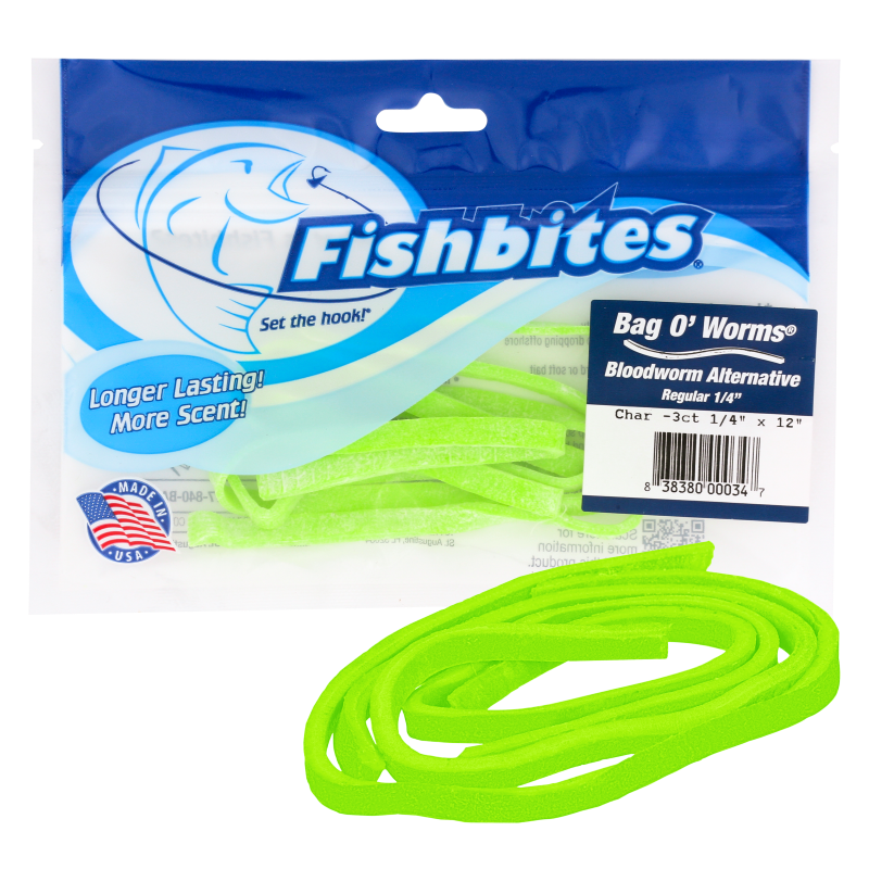 Fishbites Bag O’ Worms® – Longer Lasting Bloodworm