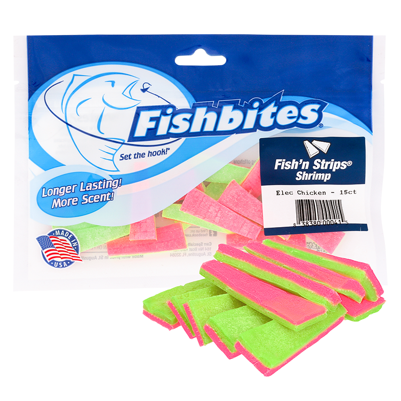 fish bites it lures Mighty Bite Pro Kit Soft Lures by FishBites Fishbites Fishn Strips Shrimp -