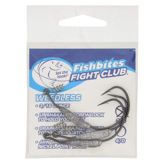 Fishbites Fight Club® Weedless Hooks