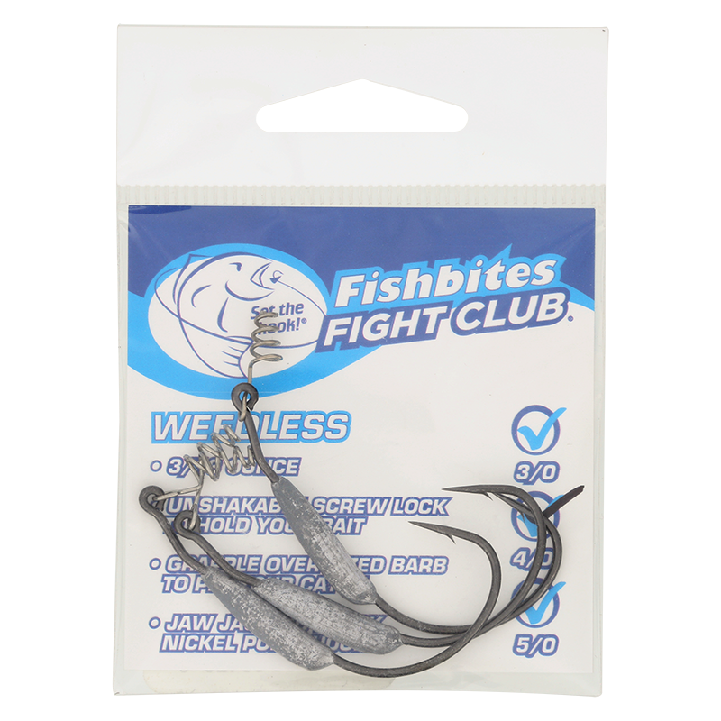 Fishbites Fight Club® Weedless Hooks