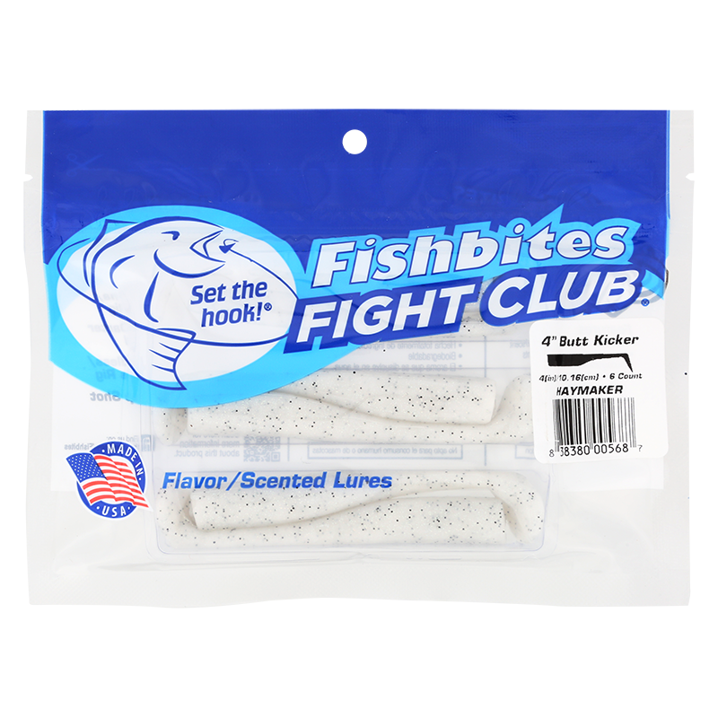 Fishbites Fight Club® 4" Butt Kicker Paddle Tail