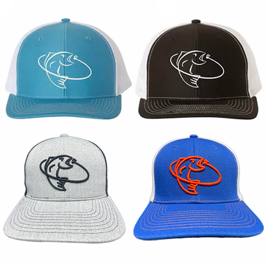 Fishbites® 3D Embroidered Hats