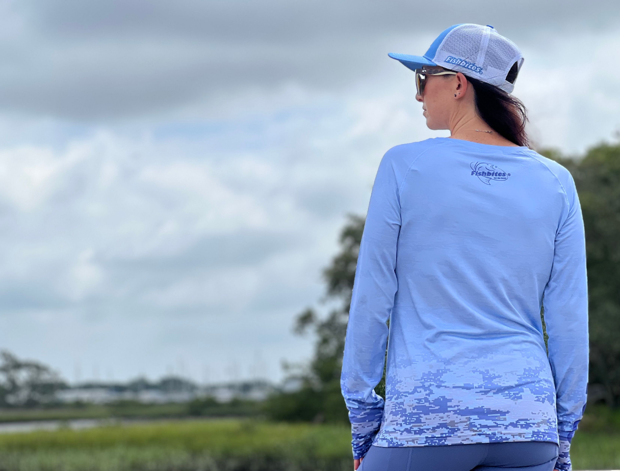 Fishbites® Womens Performance Long Sleeve Shirt