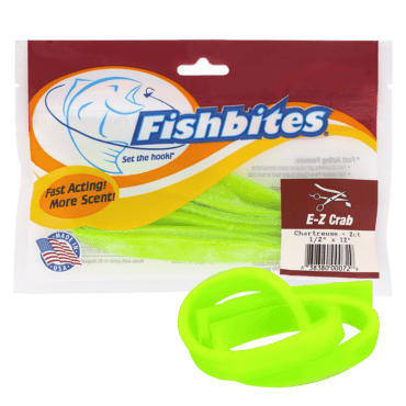 Fishbites® Fast Acting E-Z Crab - Chartreuse