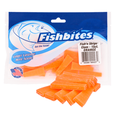 Fishbites Clam Fish’n Strips® - Orange