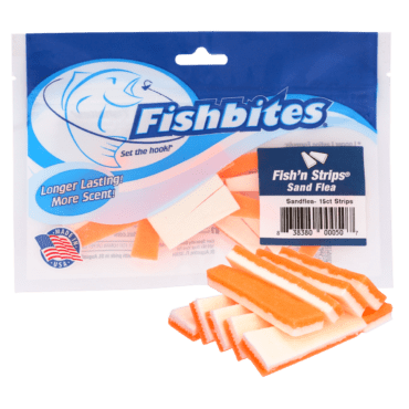 Fishbites Fish’n Strips® Sand Flea, Mole Crab, Sand Crab