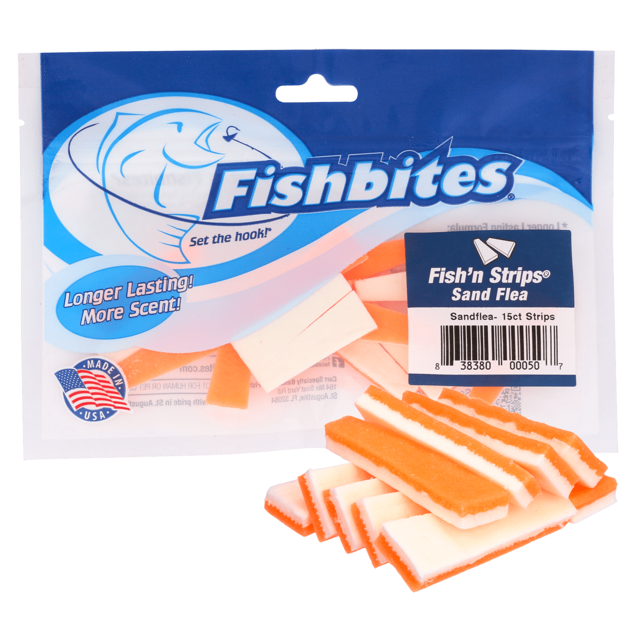 Fishbites Fish'n Strips® Sand Flea - Fishbites