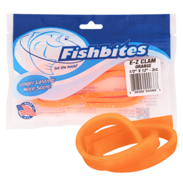 Fishbites® E-Z Clam Orange