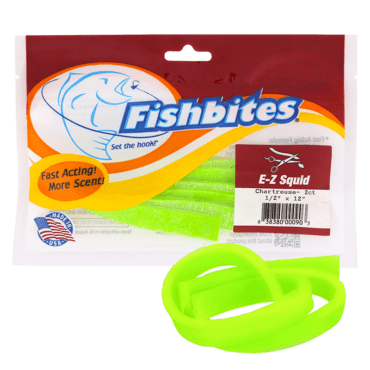 Fishbites® Fast Acting E-Z Squid Chartreuse