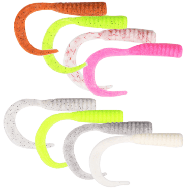 Fishbites Fight Club Lures - 5" Dirty Boxer Curly Tail