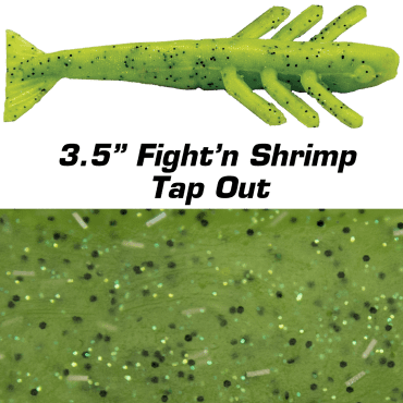 3.5" Fight'n Shrimp Tap Out