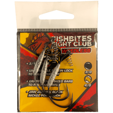 Fishbites Fight Club® Weedless Hooks