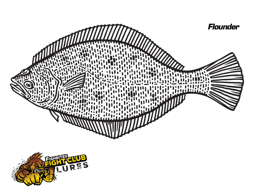 Fight Club Coloring Sheet Flounder