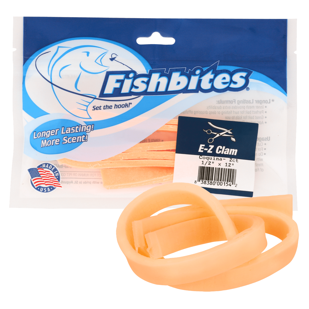 Fishbites® Longer Lasting E-Z Coquina Clam - Fishbites