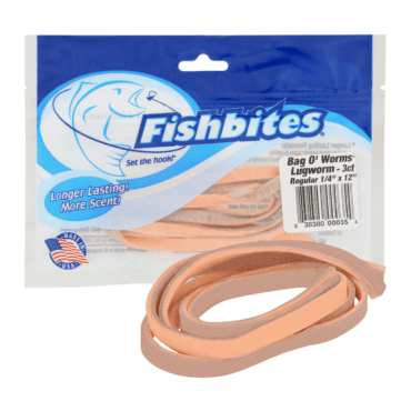 Fishbites Bag O’ Worms® – Longer Lasting Lugworm 1/4"
